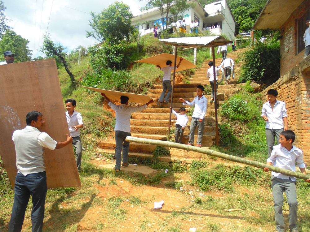 PIC 4 PF Concept Nepal PF Concept supports aid organisation in Nepal