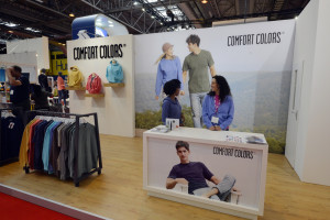 Comfort Colors' stand at P&P LIVE! 2016