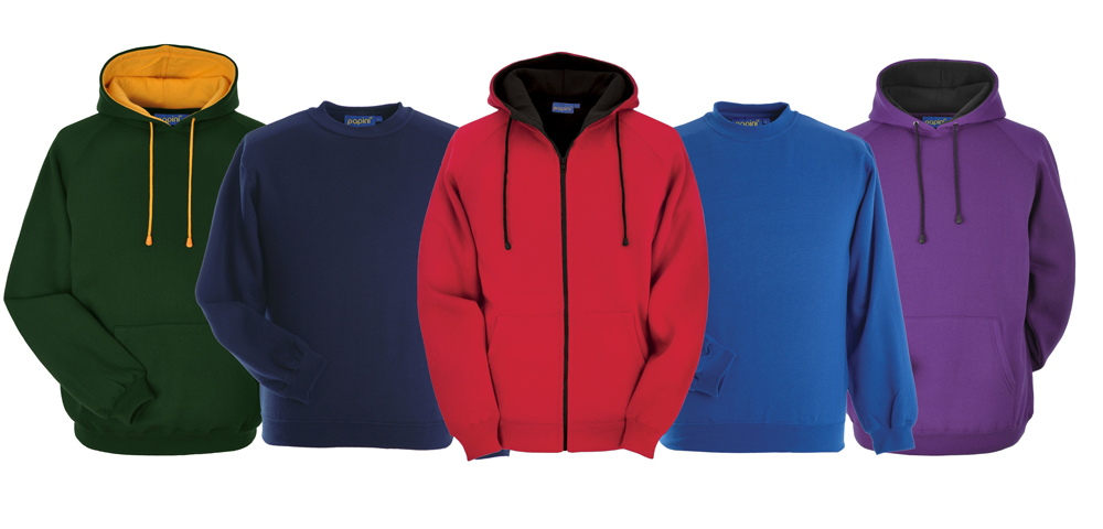 Papini Sweatshirts A range of customer-valued hoodies and sweats