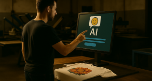 Pic 1 ChatGPT Image 3 giu 2025 10 15 52 Artificial intelligence and the T shirt business in Europe: Not a trend, but a strategic ally