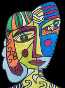 Pic 1 Picasso PolyneonGreenThread v3 The importance of balance in embroidery