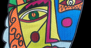 Pic 1 Picasso PolyneonGreenThread v3 The importance of balance in embroidery