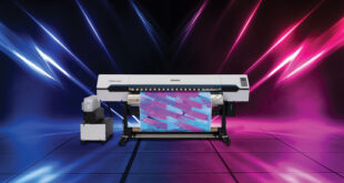 Pic 1 TS330 with media and background Mimaki offers creative diversification with latest hardware launches