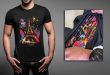Pic 1 man black tshirt front paris stretchy The transfers that will not cost you the earth