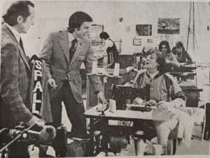 Pic 1a the spall factory in 1970 showing handmade kits It all started with a football