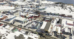 Pic 2 Drone Shot of ReneDesign in the middle Winter It’s green, but not as we know it