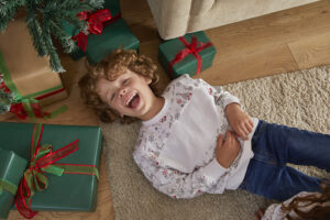 Pic 2 KWC3627 Christmas Sweatshirt Sleigh Print KWC is coming to town and bringing festive cheer!