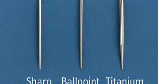 Pic 2 Use the right needle for the fabric Five rules for perfect jacket embroidery