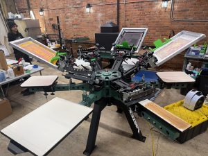 Pic 2 screen printer Decorator Profile: The pub that prints