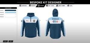 Pic 3 Kit designer 2 Your one stop-shop for bespoke sportwear