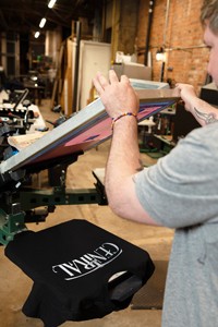Pic 3 scren print Decorator Profile: The pub that prints