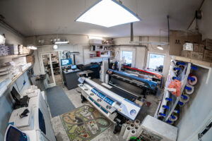 Pic 4 Our printer room It’s green, but not as we know it