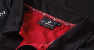 Polo Tshirt red black white Detail2 e1602251135386 Create your own branded sportswear