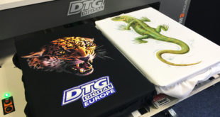 Printed on M2 Industrial with new P30i inks New ink from DTG Europe prints onto more fabrics than ever before
