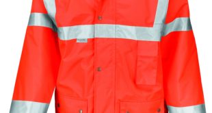 R018X FluorescentOrange Reflective high visibility clothing