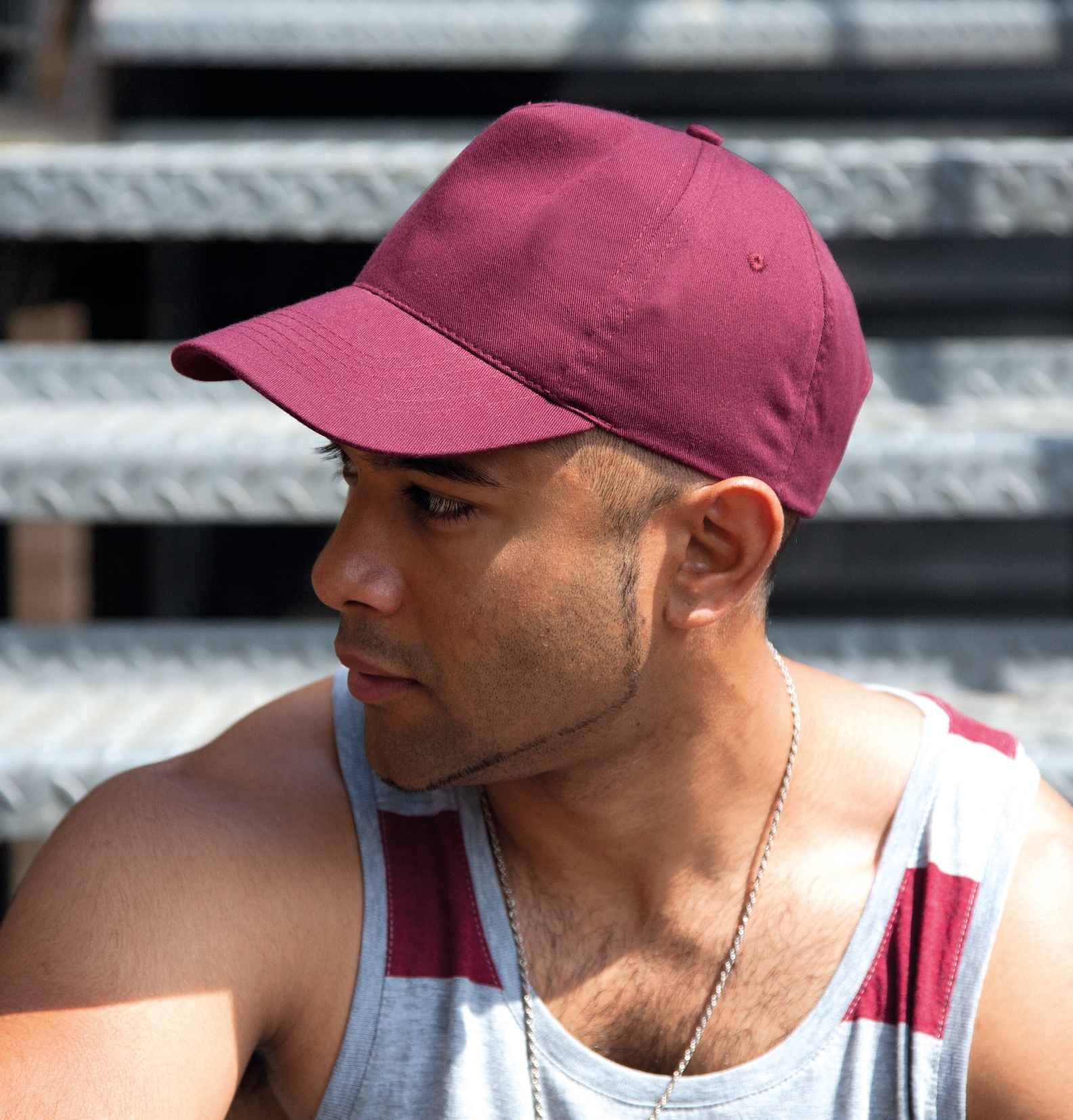 RC084X lifestyle male cropped Six new caps added to Result’s wide headwear range