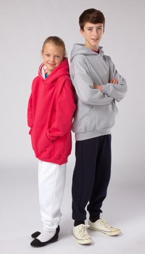 RK76 Three colourful hoodie styles for children