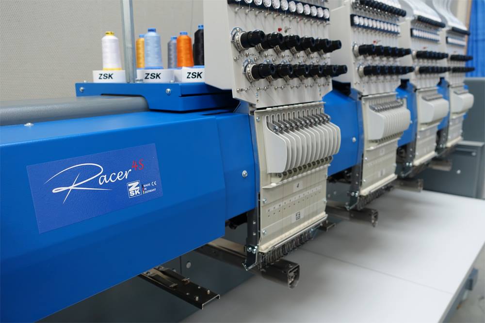Racer 4S zoomed Stocks races ahead with new embroidery machine