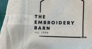 Roland Embroidery Barn 2020 03 Dorset entrepreneur swaps wetsuits for sweatshirts with help from Roland