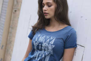 SD035 DARK BLUE WASH 2 Denim styling with a modern twist