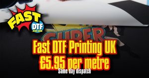 SHRSD Fast DTF, premium transfers with fast turnaround