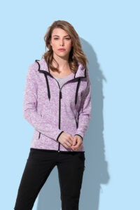 ST5950 Knit Fleece Jacket PRM Modern knitted fleece