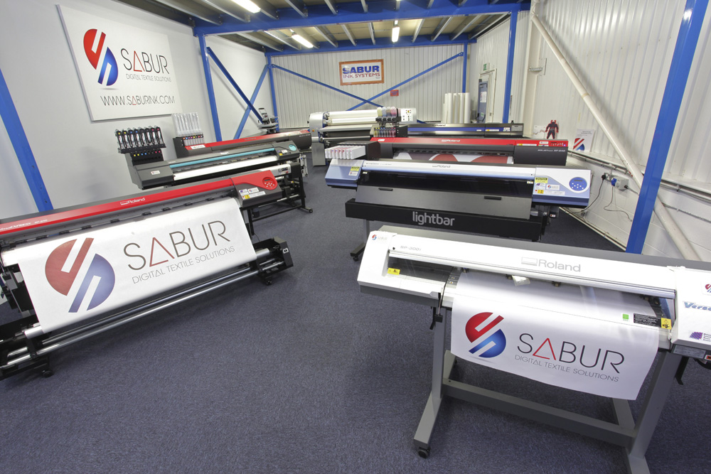 Sabur showroom A sign of the times: Roland DG and Sabur Digital