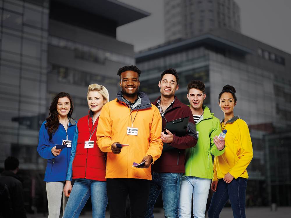 Standout Range More choice this autumn/winter with a new softshell jacket