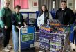 Sue Hicks and Dan Adcock from Regency Clothing donating Easter eggs to Droitich Foodbank scaled e1775050522789 Regency Clothing donates hundreds of eggs for Easter
