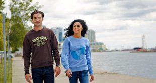Surrey Crew Sweater Kitted out for college