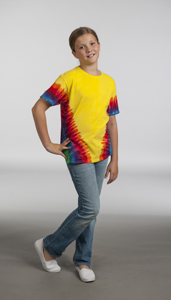 TD005J 1 RAINBOW VEE T 1 Put a spring in your step