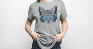 Use MOCKUP 5 Front Heather Grey Tshirt MOD FLT A world of colour and cotton