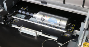 VJ 626UF Rotary Mutoh releases rotary print system for ValueJet 626UF flatbed UV LED printer