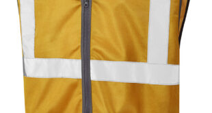 W35 GO COMMODORE Leo Workwear introduces metallic reflective waistcoats