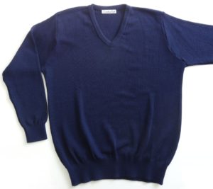 WAVN in Navy high res Stock and bespoke knitwear