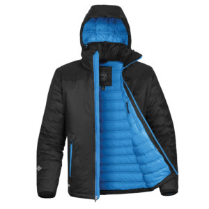 X 1 BLACK ELECTRICBLUE OPEN Own the cold