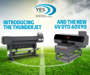 and the NEw UV DTO 60x90 1 Get match ready with YES Group at Printwear & Promotion LIVE!