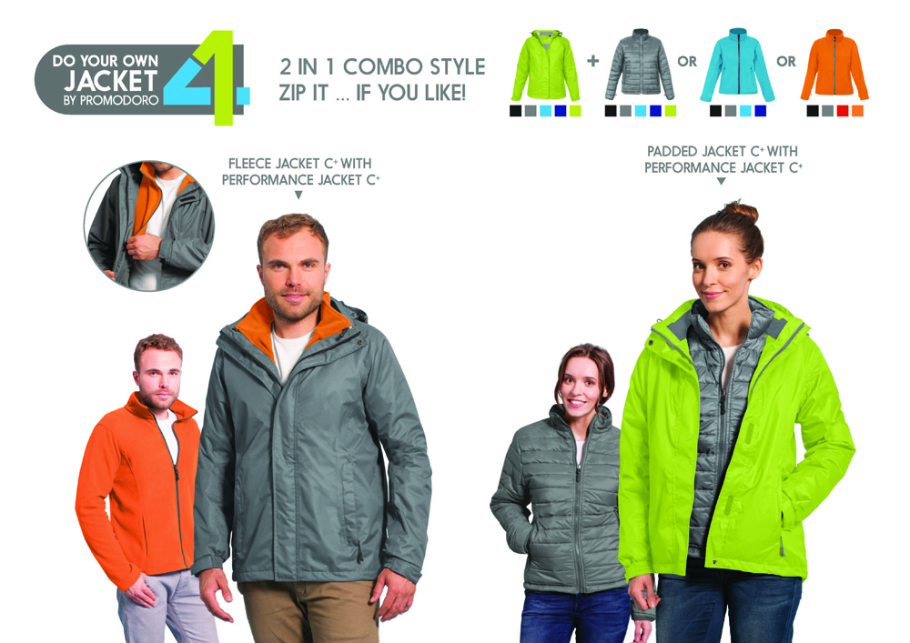 jacket concept Create your own jacket with Promodoro