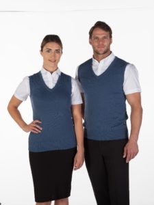 Knitted vest