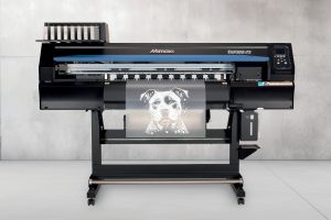 pic 1 TxF300 75 CMYK press 2 Combine productivity and versatility with Mimaki’s latest textile printers