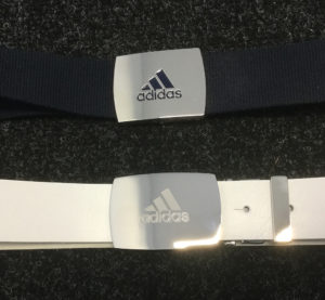 The belts commissioned by Adidas for the Olympics