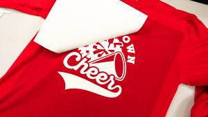 scorch mark on polyester