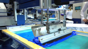screen printing with ink Plastisol vs water-based ink